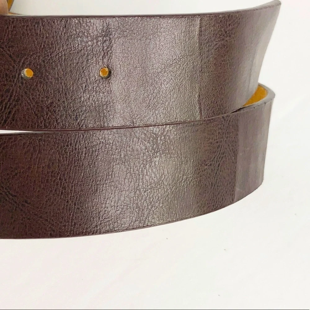 TOMMY Hilfiger brown leather belt